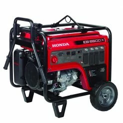 Honda EB6500X1AN 6500W 120/240V Industrial OSHA Compliant Generator W/ CO-MINDER