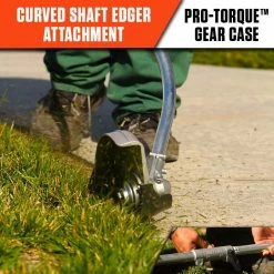 Echo 99944200470AB PAS Curved Shaft Edger Attachment W/ 8