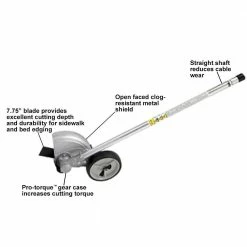 Echo 99944200475 PAS Straight Shaft Edger Attachment W/ 8" Bar Lawn & Outdoor Power