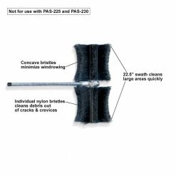 Echo 99944200553 PAS Heavy Duty ProSweep Attachment W/ 22" Sweeping Swath Lawn & Outdoor Power