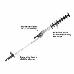 Echo 99944200596 PAS Articulating Hedge Trimmer Attachment W/ 21" Blades Lawn & Outdoor Power