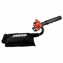 Lawn & Outdoor Power Echo ES-250AA 25.4cc 391 CFM 2 Stroke Heavy Duty Gas Vacuum Leaf Blower/Shredder