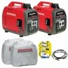 Honda EU2200i-PKIT 2,200-Watt 120V EU22000i And EU2200ic Companion Parallel Combo Kit Gasoline Generators