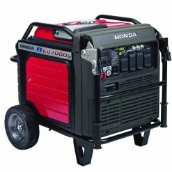 Gasoline Generators Honda EU7000ISNAN 7000W 120/240V Inverter Generator W/ CO-MINDER And Bluetooth