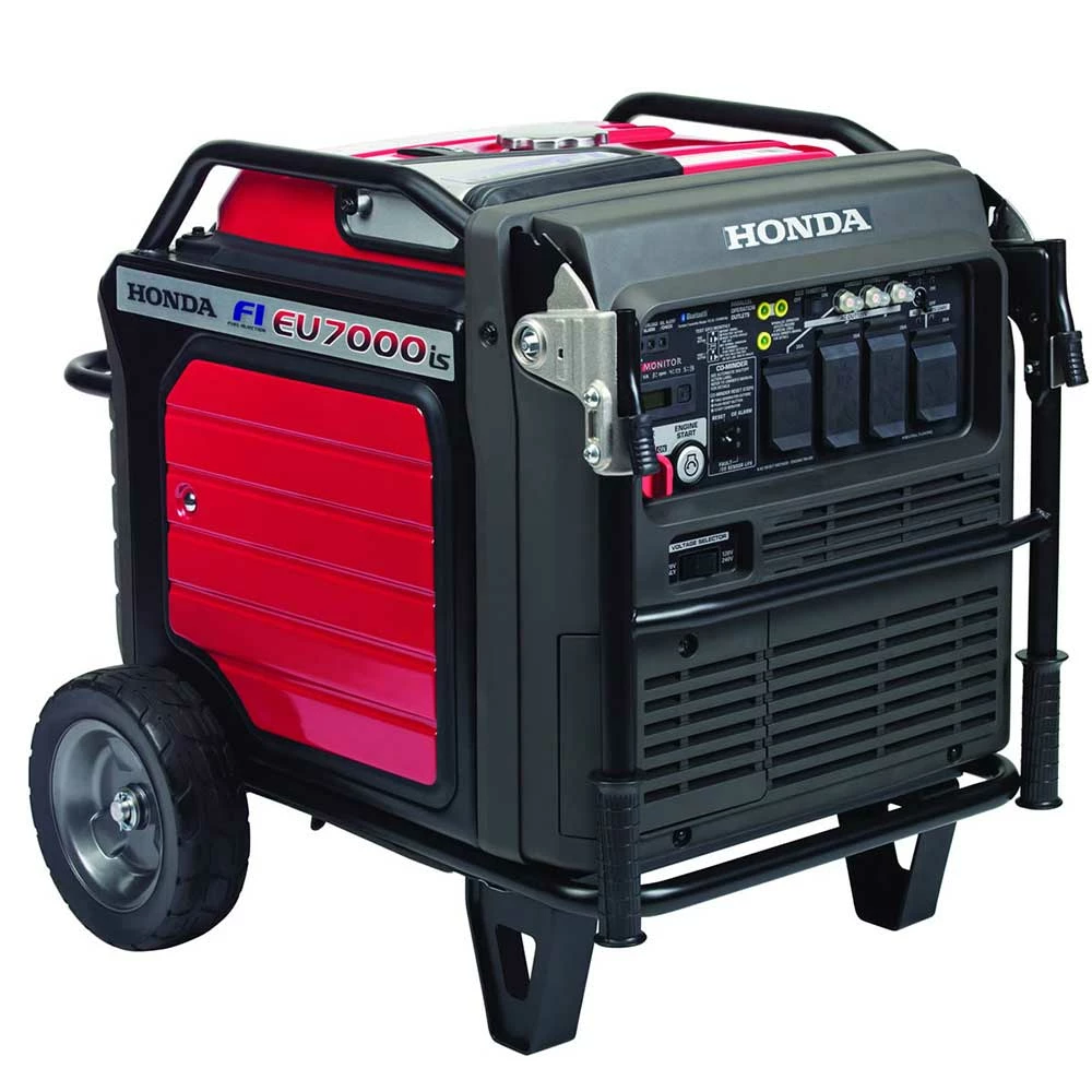 Gasoline Generators Honda EU7000ISNAN 7000W 120/240V Inverter Generator W/ CO-MINDER And Bluetooth 3 Gasoline Generators Honda EU7000ISNAN 7000W 120/240V Inverter Generator W/ CO-MINDER And Bluetooth