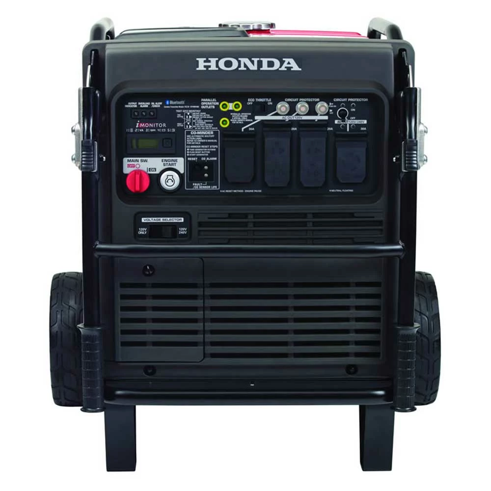 Gasoline Generators Honda EU7000ISNAN 7000W 120/240V Inverter Generator W/ CO-MINDER And Bluetooth 4 Gasoline Generators Honda EU7000ISNAN 7000W 120/240V Inverter Generator W/ CO-MINDER And Bluetooth