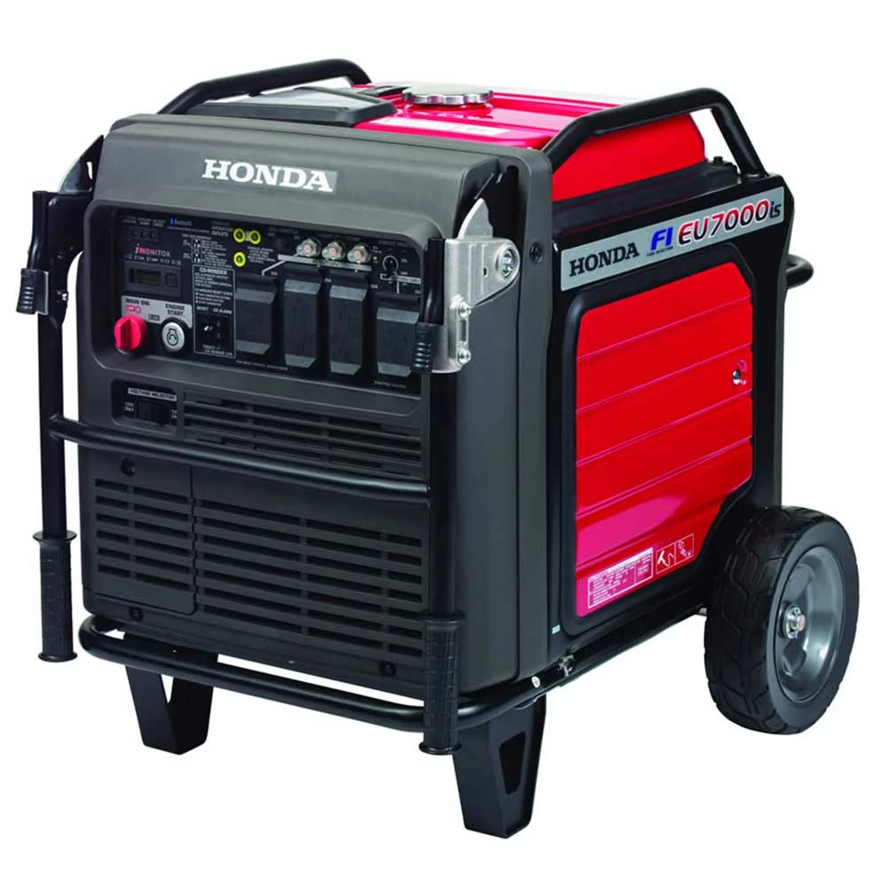 Gasoline Generators Honda EU7000ISNAN 7000W 120/240V Inverter Generator W/ CO-MINDER And Bluetooth 5 Gasoline Generators Honda EU7000ISNAN 7000W 120/240V Inverter Generator W/ CO-MINDER And Bluetooth