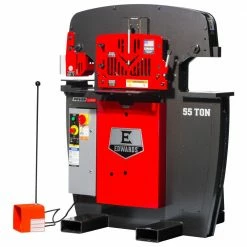 Tools & Equipment Edwards IW55-1P230-AC500 230V 55 Ton 1 Phase Ironworker W/ PowerLink System