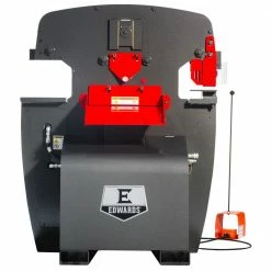 Edwards IW55-3P460-AC500 460V 55 Ton 3 Phase Ironworker W/ PowerLink System Tools & Equipment
