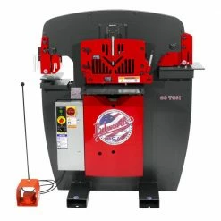 Edwards IW60-3P230-AC500 230V 60 Ton 3 Phase Ironworker W/ PowerLink System Tools & Equipment