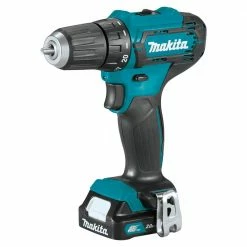 Tools & Equipment Makita FD09R1 12 Volt 3/8 Inch 2.0Ah CXT Lithium-Ion Cordless Driver-Drill Kit