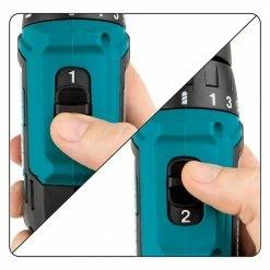 Tools & Equipment Makita FD09R1 12 Volt 3/8 Inch 2.0Ah CXT Lithium-Ion Cordless Driver-Drill Kit 16 Tools & Equipment Makita FD09R1 12 Volt 3/8 Inch 2.0Ah CXT Lithium-Ion Cordless Driver-Drill Kit