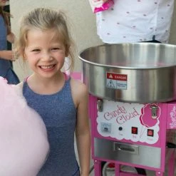 Funtime FT1000 Commercial Candy Cloud Cotton Hard Candy Machine Floss Maker Cart