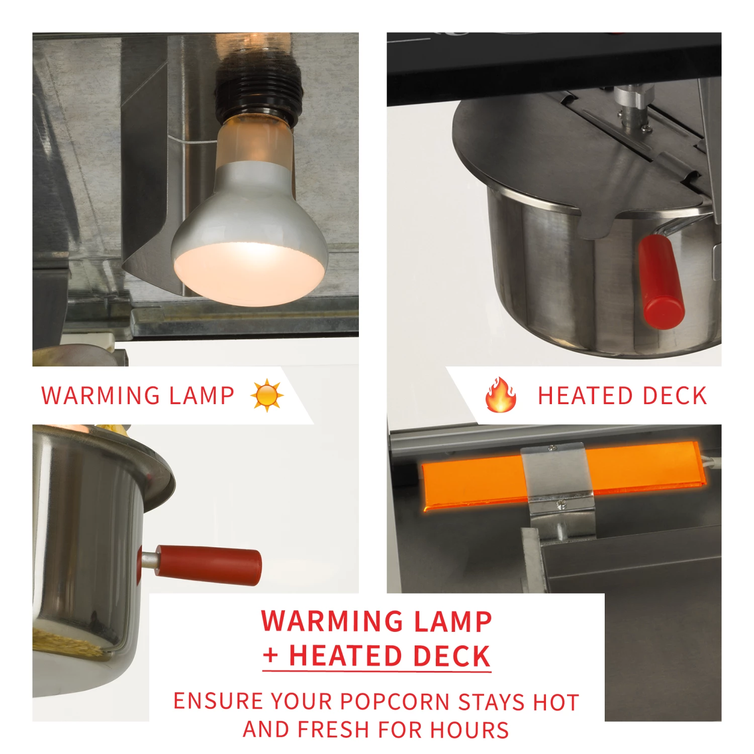 FunTime FT825CB 8oz Black Bar Table Top Popcorn Popper Maker Machine 8 FunTime FT825CB 8oz Black Bar Table Top Popcorn Popper Maker Machine