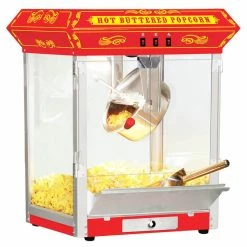 FunTime FT825CR 8oz Red Bar Table Top Popcorn Popper Maker Machine 28 FunTime FT825CR 8oz Red Bar Table Top Popcorn Popper Maker Machine