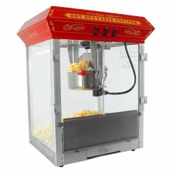 FunTime FT825CR 8oz Red Bar Table Top Popcorn Popper Maker Machine 31 FunTime FT825CR 8oz Red Bar Table Top Popcorn Popper Maker Machine