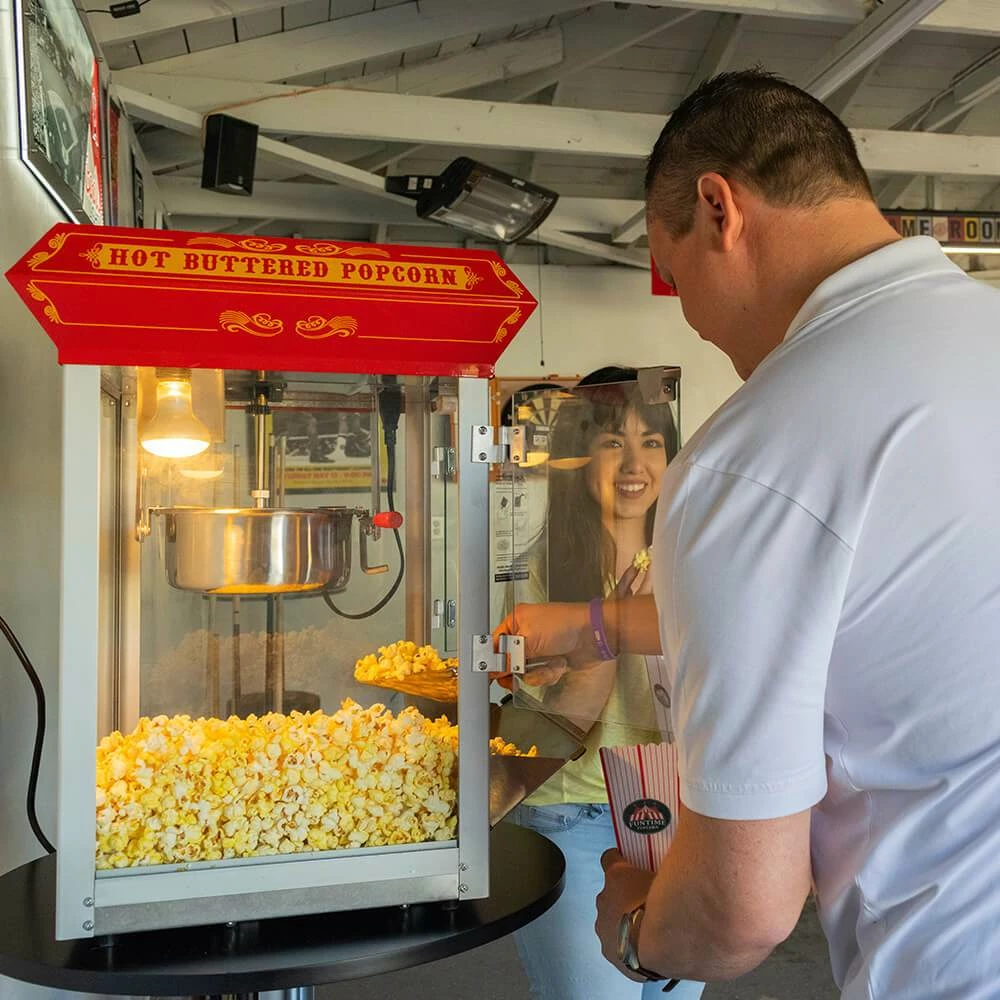 FunTime FT825CR 8oz Red Bar Table Top Popcorn Popper Maker Machine 11 FunTime FT825CR 8oz Red Bar Table Top Popcorn Popper Maker Machine