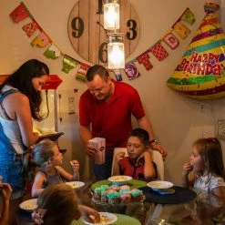 FunTime FT860CR 8oz Premium Red/Gold Popcorn Popper Machine Maker Cart Vintage