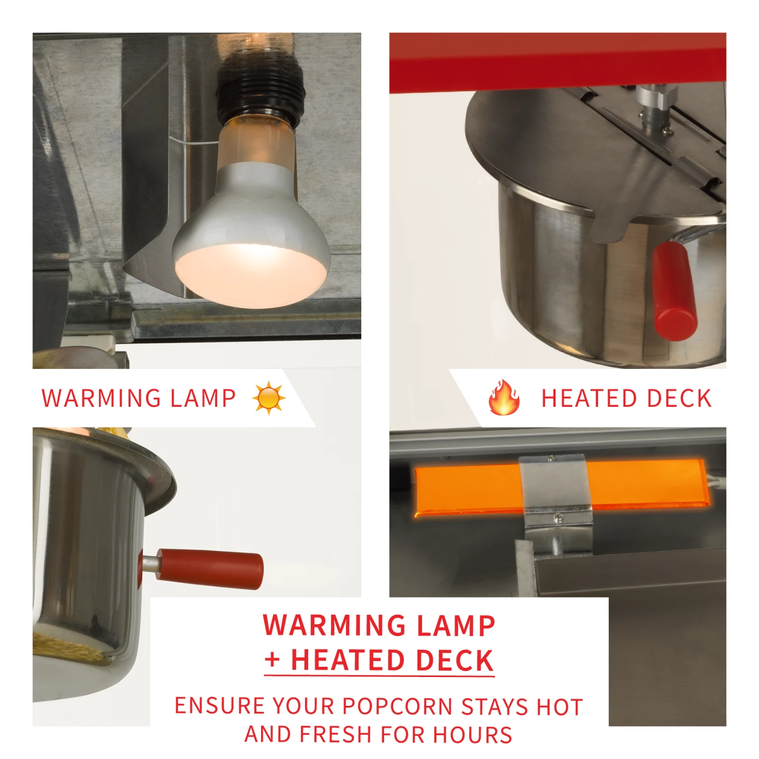 Home Goods FunTime FT862CRS 8oz Red Popcorn Popper Machine Maker Cart Vintage Style 8 Home Goods FunTime FT862CRS 8oz Red Popcorn Popper Machine Maker Cart Vintage Style