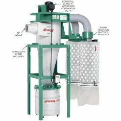 Tools & Equipment Grizzly G0442 220V 5 HP Cyclone Dust Collector