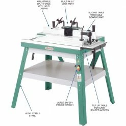 Grizzly G0528 Router Table 7 Grizzly G0528 Router Table