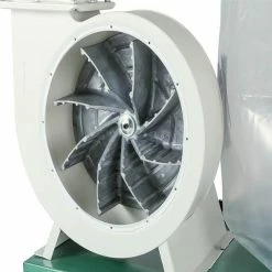 Grizzly G0548ZP 240V 2 HP Canister Dust Collector With Aluminum Impeller