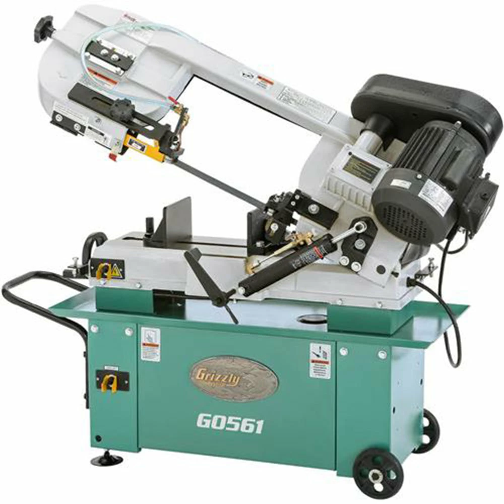 Grizzly G0561 110V/220V 7 Inch X 12 Inch 1 HP Metal-Cutting Bandsaw Tools & Equipment 3 Grizzly G0561 110V/220V 7 Inch X 12 Inch 1 HP Metal-Cutting Bandsaw Tools & Equipment