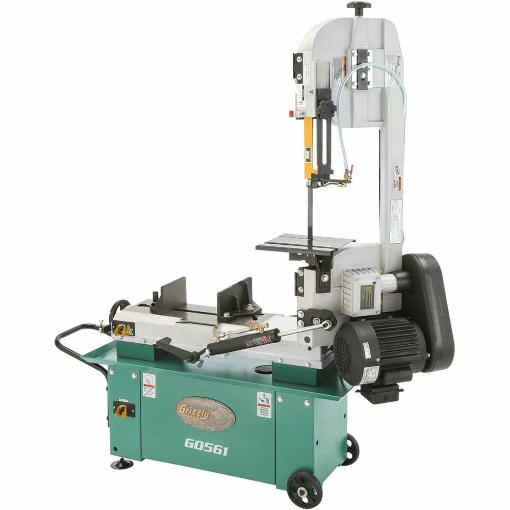 Grizzly G0561 110V/220V 7 Inch X 12 Inch 1 HP Metal-Cutting Bandsaw Tools & Equipment 5 Grizzly G0561 110V/220V 7 Inch X 12 Inch 1 HP Metal-Cutting Bandsaw Tools & Equipment