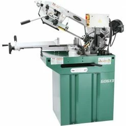 Tools & Equipment Grizzly G0613 110V/220V 7 Inch X 8-1/4 Inch 1 HP Swivel Metal-Cutting Bandsaw