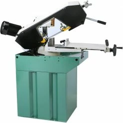 Tools & Equipment Grizzly G0613 110V/220V 7 Inch X 8-1/4 Inch 1 HP Swivel Metal-Cutting Bandsaw