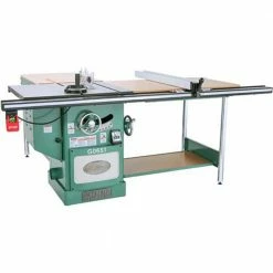 Grizzly G0651 220V 10 Inch 3 HP 220V Heavy Duty Cabinet Table Saw Riving Knife Tools & Equipment