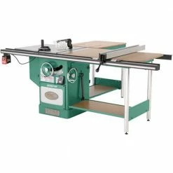 Grizzly G0652 220V/440V 10 Inch 5 HP 3-Phase Heavy-Duty Cabinet Table Saw