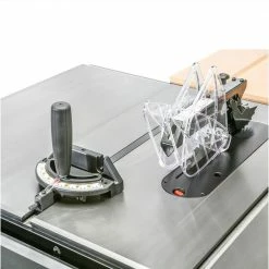 Grizzly G0652 220V/440V 10 Inch 5 HP 3-Phase Heavy-Duty Cabinet Table Saw