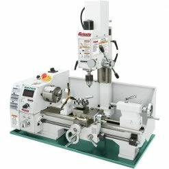 Grizzly G0769 110V 8 Inch X 16 Inch Lathe With Milling Head