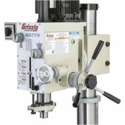 Tools & Equipment Grizzly G0779 220V 23-3/8 Inch Heavy-Duty Floor Model Gearhead Drill Press