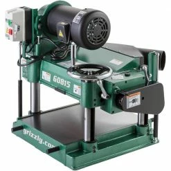 Tools & Equipment Grizzly G0815 240V 15 Inch 3 HP Heavy-Duty Planer