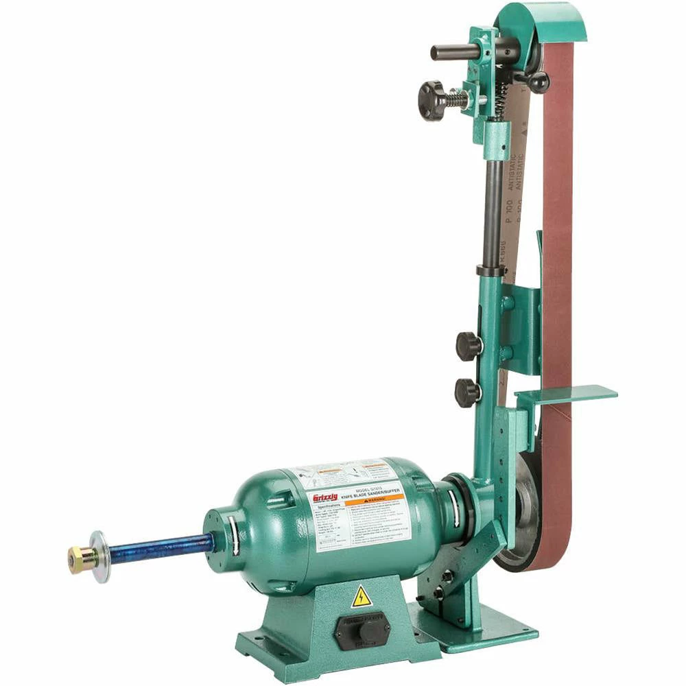 Tools & Equipment Grizzly G1015 110V Knife Belt Sander / Buffer 4 Tools & Equipment Grizzly G1015 110V Knife Belt Sander / Buffer