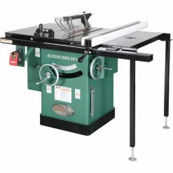 Grizzly G1023RLWX 240V 10 Inch 5 HP 240V Cabinet Left-Tilting Table Saw Tools & Equipment