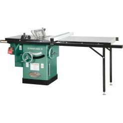 Tools & Equipment Grizzly G1023RLX 10 In 3 HP 240V Cabinet Left-Tilting Table Saw Extension Table