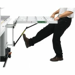 Grizzly G1317 37 Inch Double Level Table Saw Outfeed Roller System Power Tools