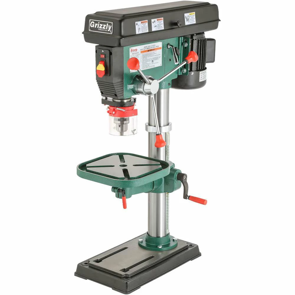 Grizzly G7943 120V 14 Inch 12 Speed Heavy-Duty Benchtop Drill Press 3 Grizzly G7943 120V 14 Inch 12 Speed Heavy-Duty Benchtop Drill Press
