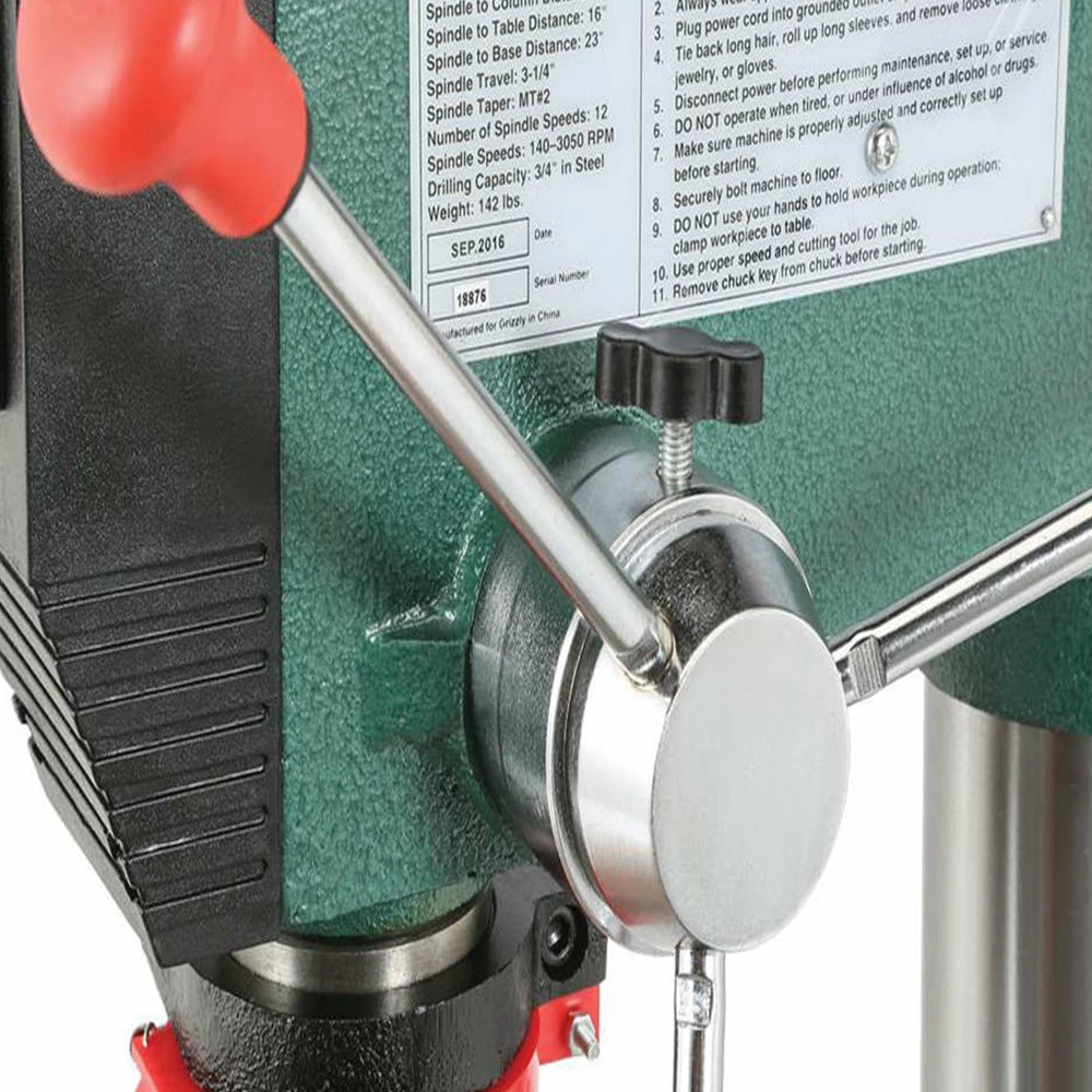 Grizzly G7943 120V 14 Inch 12 Speed Heavy-Duty Benchtop Drill Press 5 Grizzly G7943 120V 14 Inch 12 Speed Heavy-Duty Benchtop Drill Press