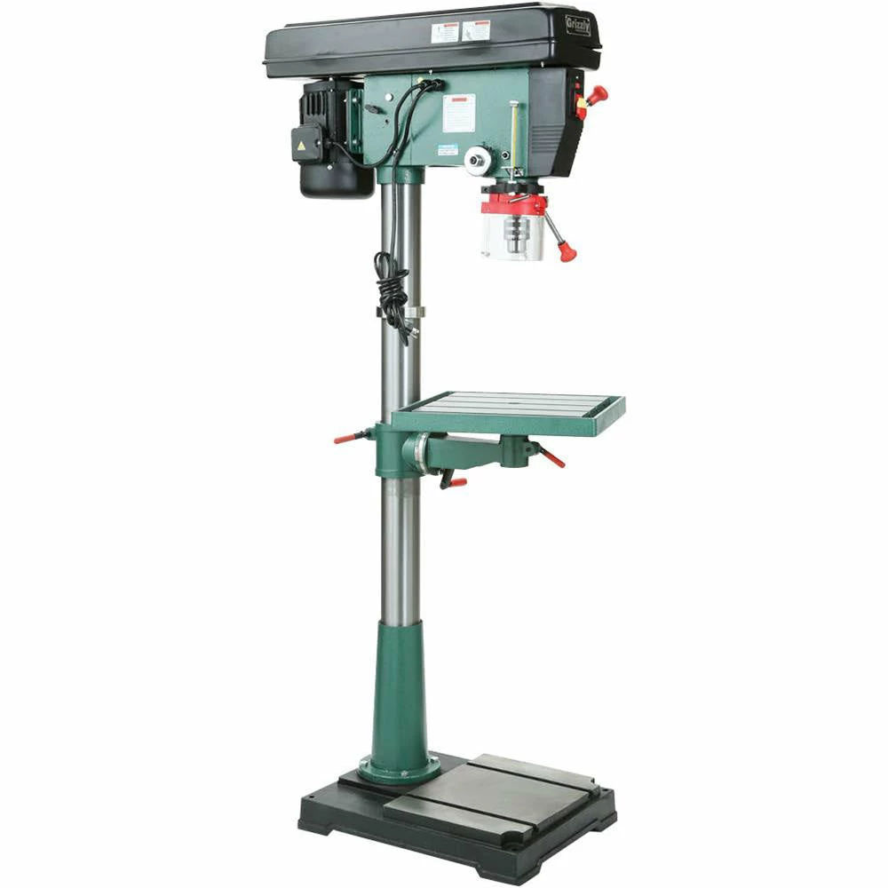 Tools & Equipment Grizzly G7948 120V/240V 20 Inch 12 Speed Floor Drill Press 4 Tools & Equipment Grizzly G7948 120V/240V 20 Inch 12 Speed Floor Drill Press