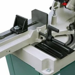 Grizzly G9742 110V 5 Inch X 6 1/2 Inch HP Metal-Cutting Bandsaw With Swivel Head