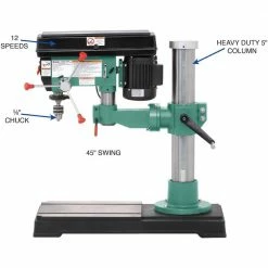 Grizzly G9969 110V/220V Radial Drill Press