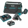 Tools & Equipment Makita GAG01M1 40V MAX XGT 4-1/2” / 5" Brushless Angle Grinder Kit W/ Brake
