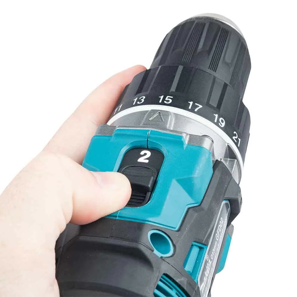 Tools & Equipment Makita GFD02D 40V MAX XGT 1/2" Brushless Cordless Compact Driver Drill Kit 8 Tools & Equipment Makita GFD02D 40V MAX XGT 1/2" Brushless Cordless Compact Driver Drill Kit