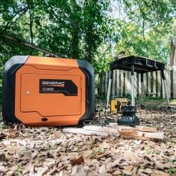 Generac IQ3500 120-Volt 3,500-Watt OHV Electric/Recoil Start Inverter - 7127 Gasoline Generators