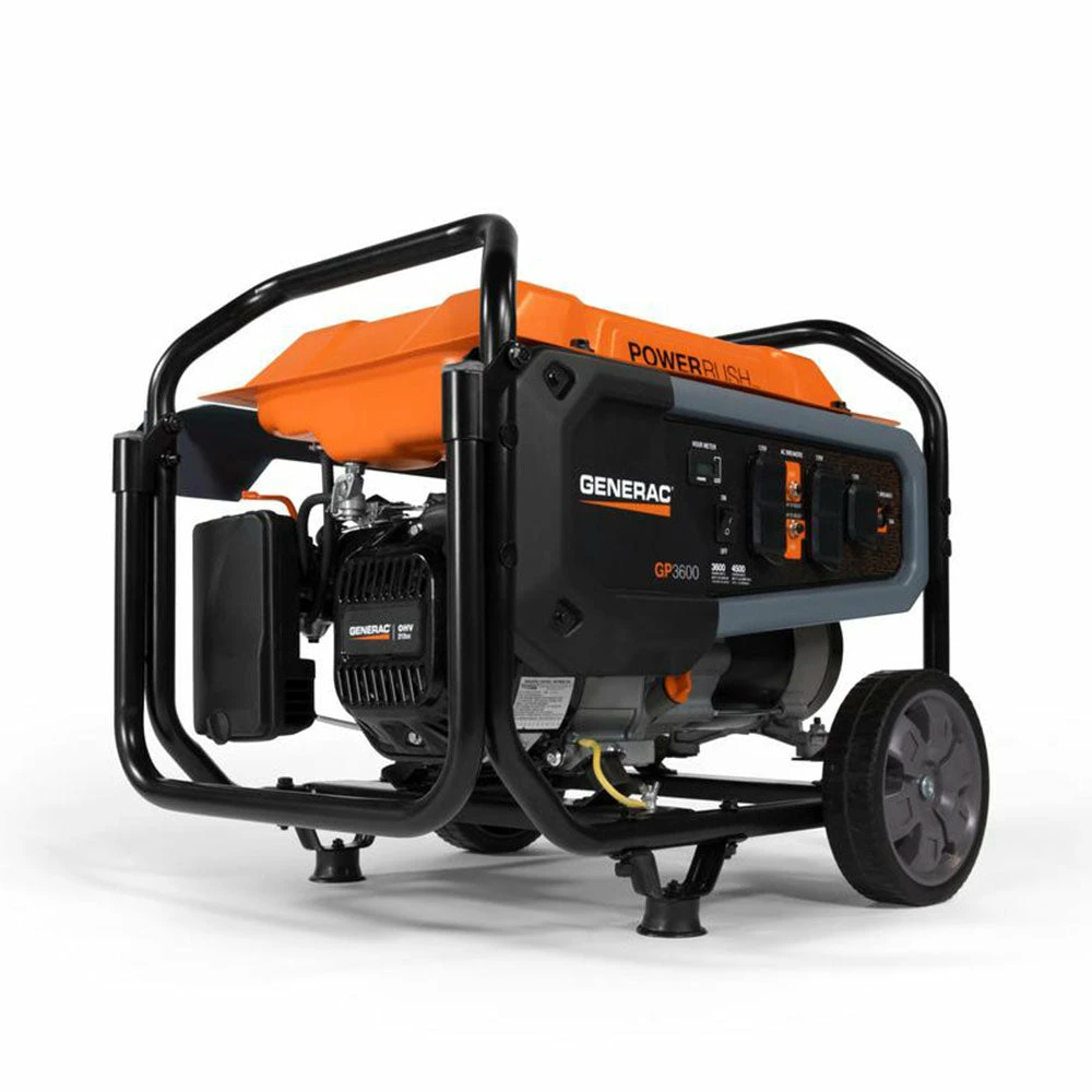 Gasoline Generators Generac 7678 3600W 120V GP3600 Gasoline Powered Portable Generator 3 Gasoline Generators Generac 7678 3600W 120V GP3600 Gasoline Powered Portable Generator
