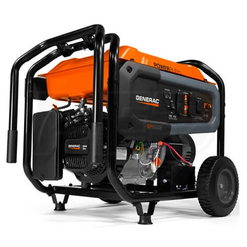 Generac GP6500E 389cc 120-Volt 27-Amp Electric Start Portable Generator - 7682 3 Generac GP6500E 389cc 120-Volt 27-Amp Electric Start Portable Generator - 7682